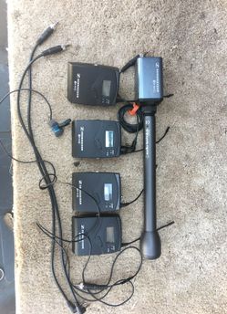 Sennheiser Duel Lav Mic plus Handheld