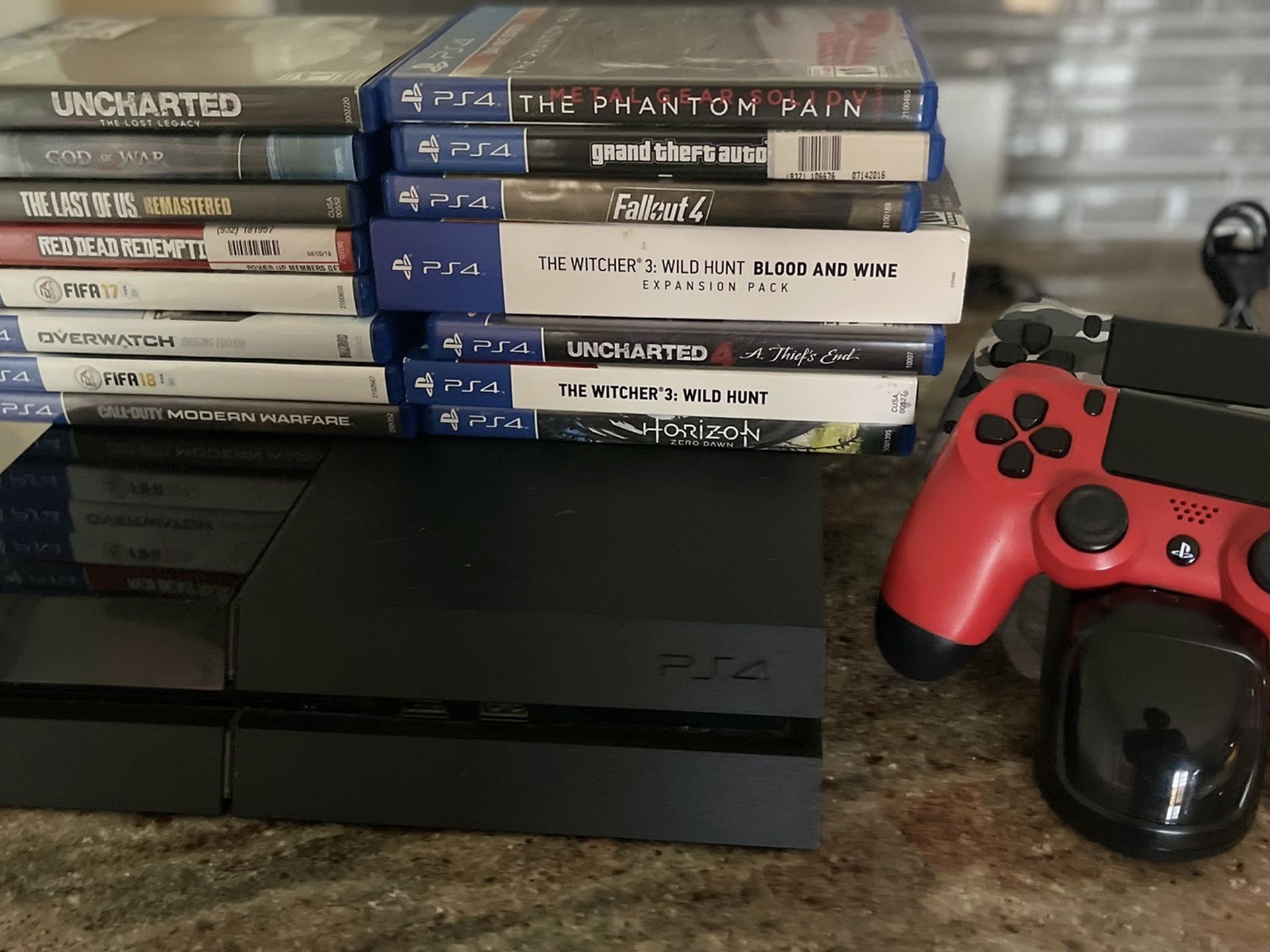 PS4 + Games + Accessories