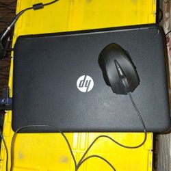 Hp Laptop With Perixx MX-3100 MMO Gaming Mouse 12 Thumb Buttons  RGB Lighting 