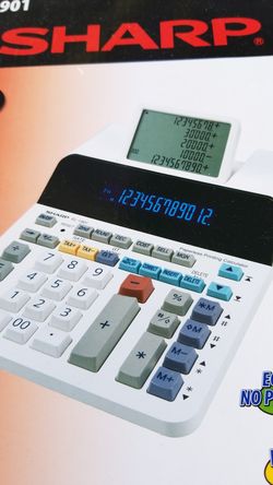 SHARP PRINTING CALCULATOR