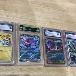 Gem Mint 10 Pokemon! Selling Together!