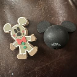 Disney car antenna Mickey Mouse Head BLk/Christmas Gingerbread cookie Mickey Mouse 