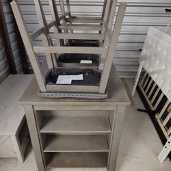 Grey Kitchen Table And Bar Stools Chairs 