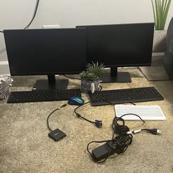 Dual Acer Monitors