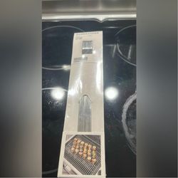 New set of stainless steel bbq skewers