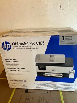 HP OfficeJet Pro 8125 All-in-One Printer