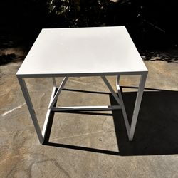 White Side Table