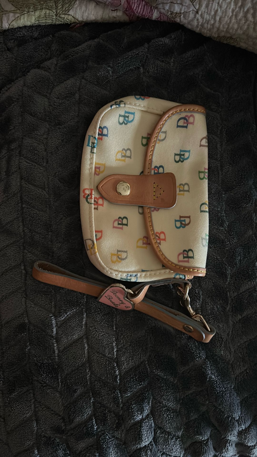 Vintage Dooney And Bourke Hand Bag/wallet