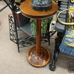 Antique Maple Plant Stand