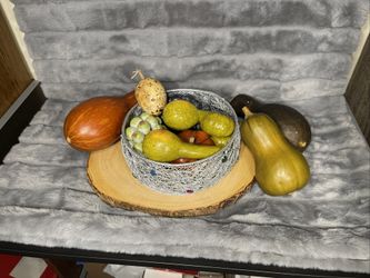 Vintage Decorative Fruit Bowl 10 Fruits 1 Bowl
