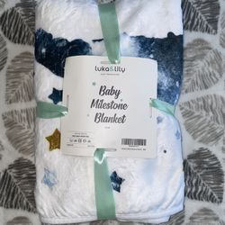 New Baby Monthly Blanket Love You To The Moon And Back