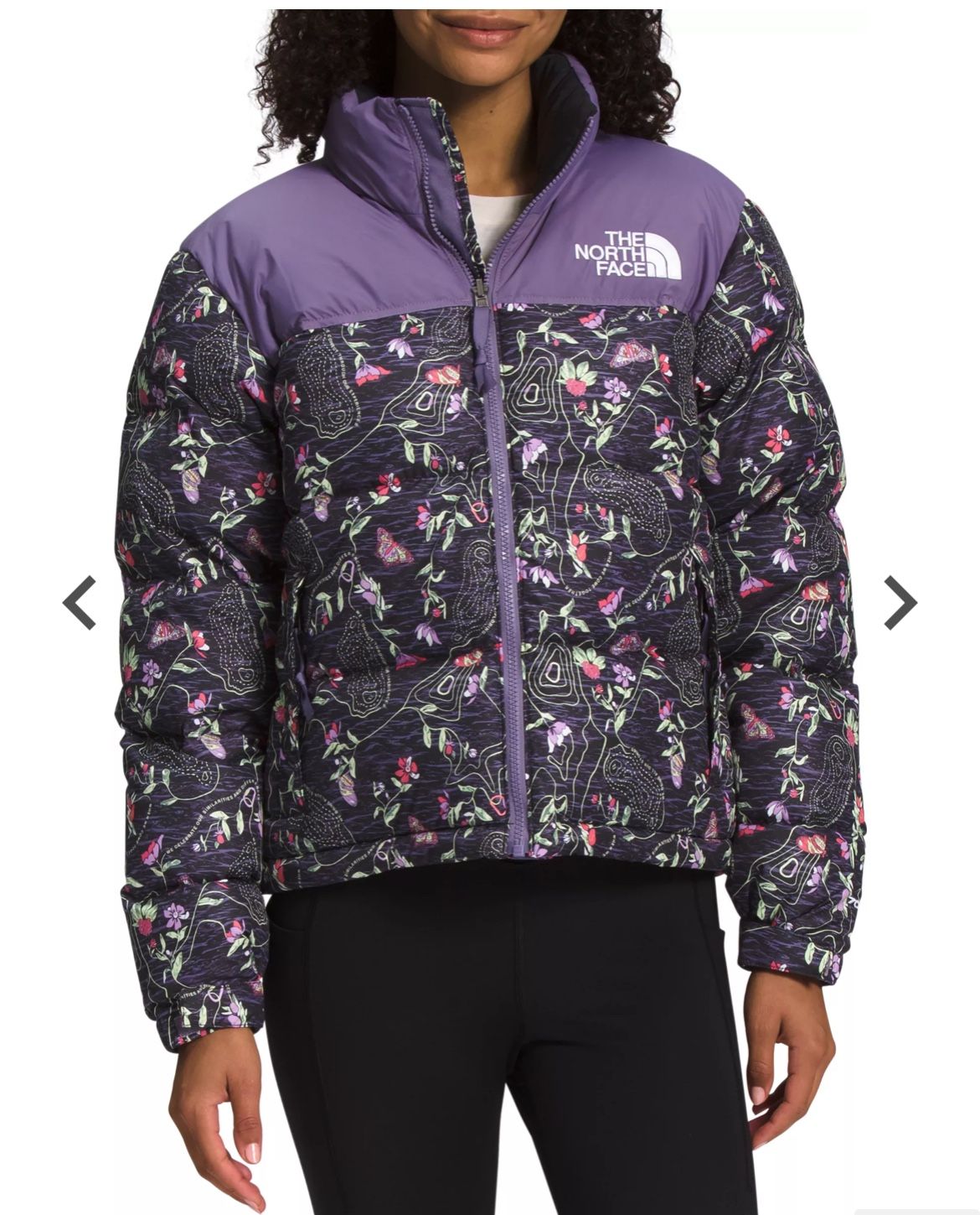 The North Face 1996 Retro Nuptse Women TNF Black IWD Print