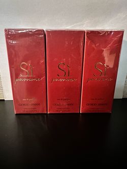 New With Tags Individual Giorgio Armani Si Passione Eau de Parfum 3.4 oz