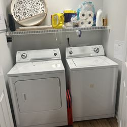 Washer And Dryer