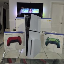 PS5 SLIM / 2 MANDOS / CABLE DE PODER Y HDMI 