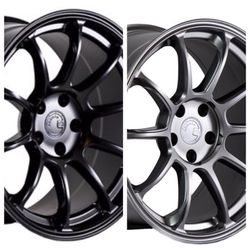 Aodhan 18" Wheels fit 5x114 5x120 5x100 ( only 50 down payment/ no CREDIT CHECK)