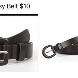 Belts $10 Each