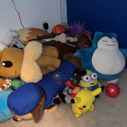 Pokémon stuffed animals
