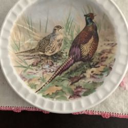 Vintage Falcon Ware Pheasant Plate