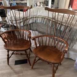 Two Early American Chairs $75.00 Each