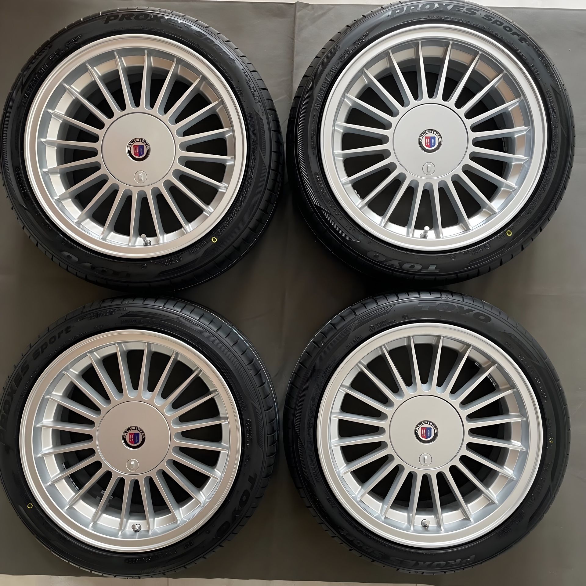 17" BMW E30 Alpina Classic Softline Style Wheels 4x100 17x7.5 ET25
