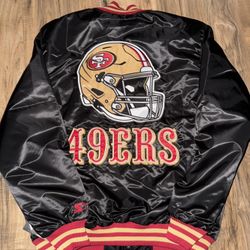 New Men’s Size Large Starter San Francisco 49ers Jacket