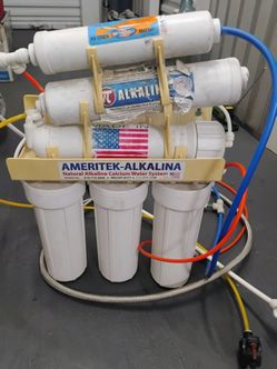 Alkaline water system