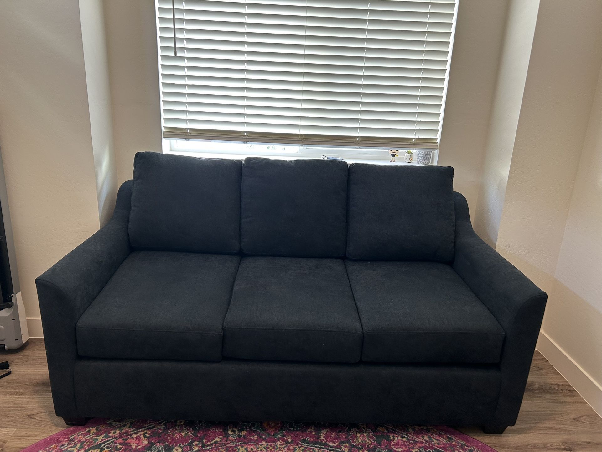 Living spaces 72” Full Memory Foam sofa Sleeper