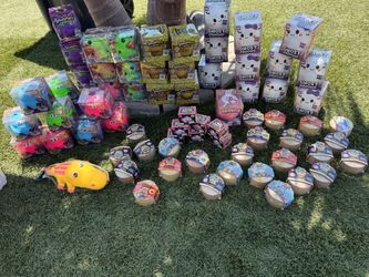 Large Lot of Squishy Toys and Sensory Fidget Toys
