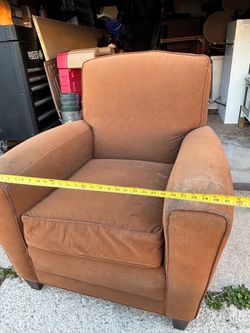 Brown Ethan Allen Armchair