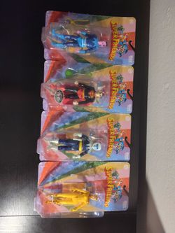SET OF 4 McFarlane Toys Super Friends Action Figures Superman Cheetah w/ Lasso