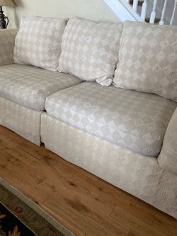 Washable Cream Couches