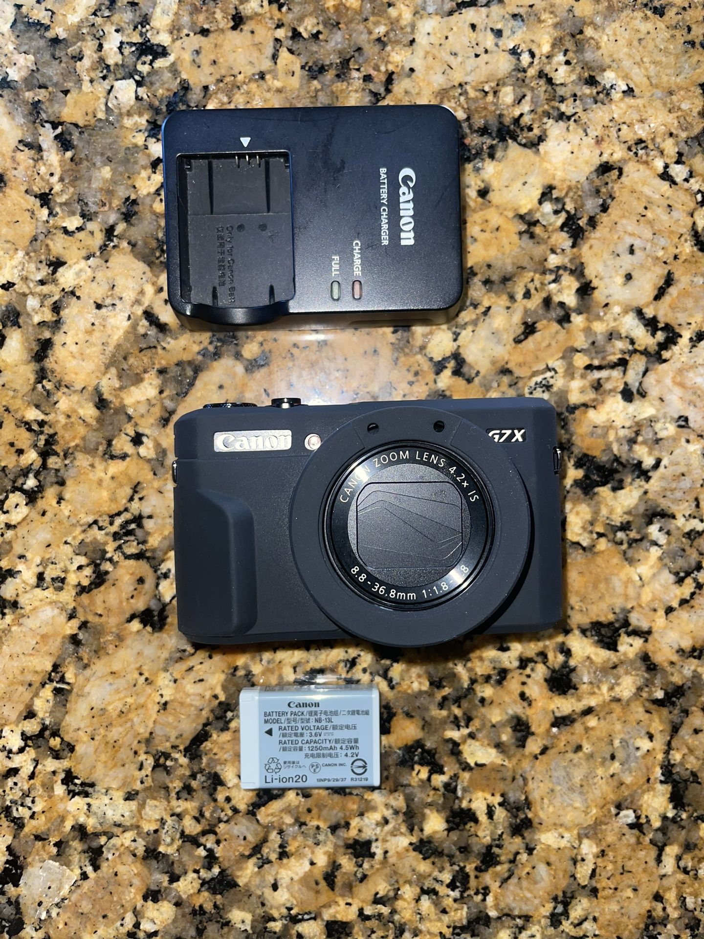 Canon G7X Mark ii