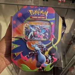 Pokemon Mega Charizard Tin (Mega Charizard X)