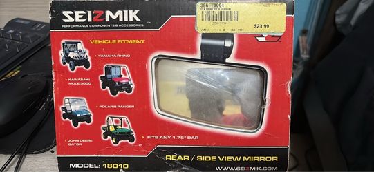 NEW Seizmik UTV Rear View Mirror