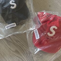 SUPREME S LOGO HAT 6-PANEL 