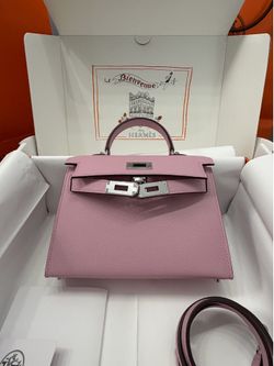 💜 hermes Mini Kelly II – Mauve Sylvestre 💜