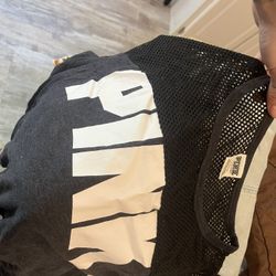 PINK Black Mesh/Grey shirt 