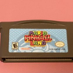 Mario Pinball Land Game for Nintendo Gameboy Advance. Tested + Authentic