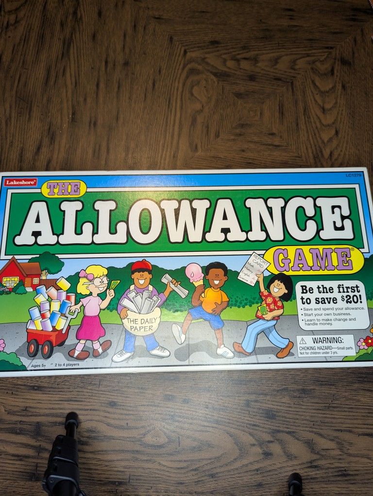 The Allowance Game board game by Lakeshore Learning
