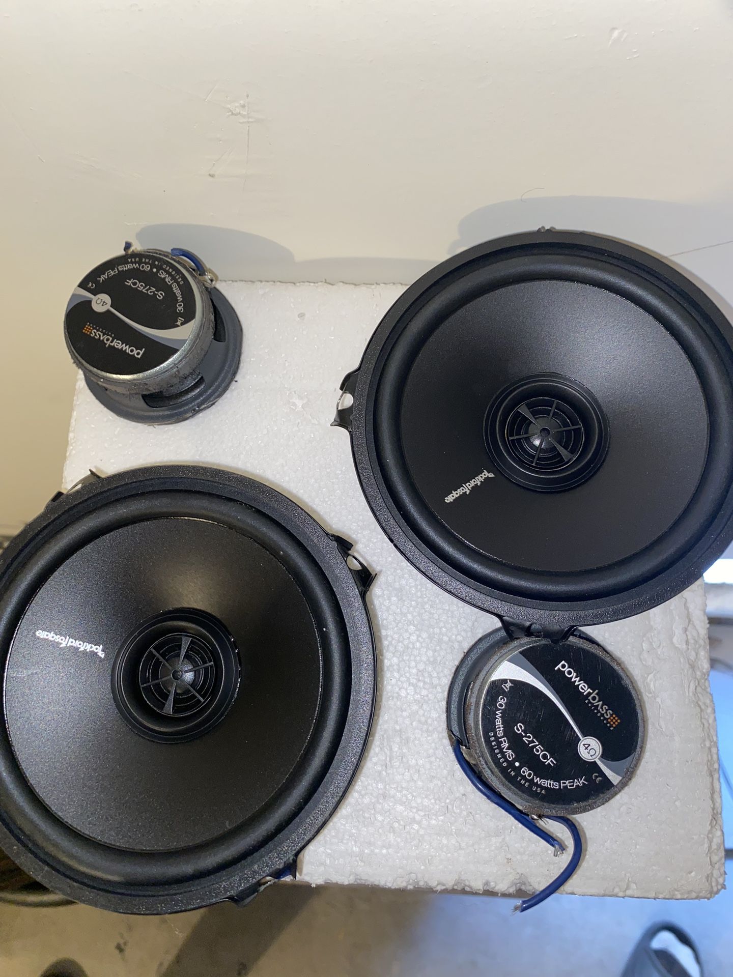 Rockford Fosgate R1525X2 5.25Inch Full Range Coaxial Speaker Set of