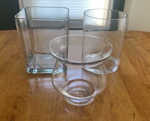 Large Glass Vases