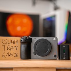 Sony fx30 camera