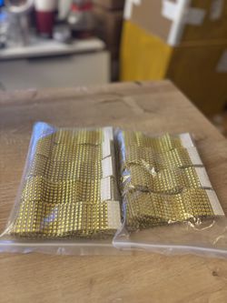 Gold Napkin Rings (set-90 Pieces)