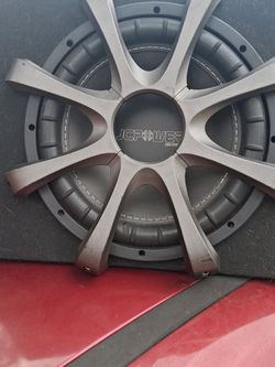 12 in sub with amplifier and wires from jc audio