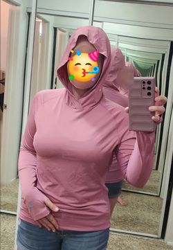 Pink Lightweight Hooded Sun Shirt