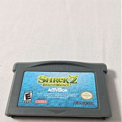 Nintendo Gameboy Advance Shrek 2 Beg for Mercy