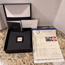 Diamond Nexus Lab grown engagement ring on 14k white gold ( see all photos )