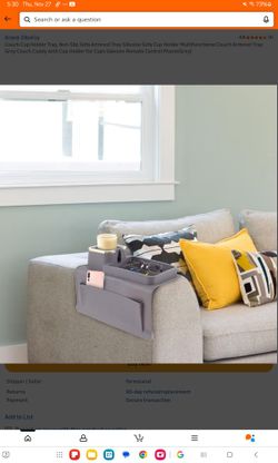 Silicone Non Slip Sofa Armrest Tray (43)