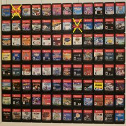 Nintendo Switch games(No Cases)